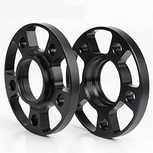 Spurplatten DistanzscheibenWindows 2 Stück Passend Für VW Für Octavia Für Magotan Spurverbreiterungen Adapter 7075 Aluminium Geschmiedet PCD 5 X 100/5 X 112 Cb = 57,1 Mm Id = Od, M14 X 1,5(2PCS 12MM)