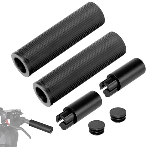 ulip Scooter Aluminium Lenker Verlängerung Set für Armaturenbrett Handys Rückspiegel für Xiaomi M365 Pro Pro2 1S MI3 Segway Ninebot ES Schwarz