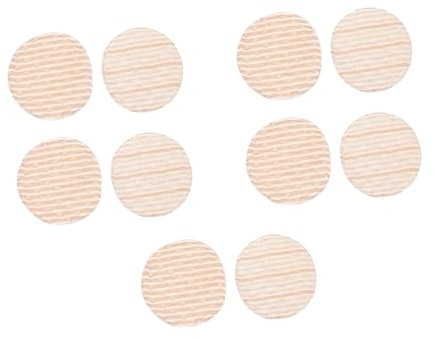 SHOWERORO 10stück Waschbare Atmungsaktive Stilleinlagen Austauschbar Haushaltsbrusteinlagen Hautfreundlich Leicht Tragen