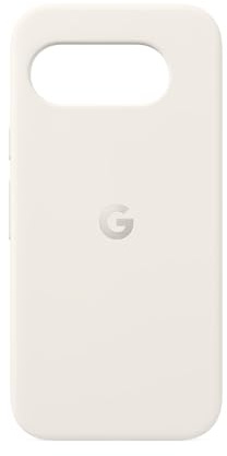 Cover per Google Pixel 9a - Silicone duro, resistente alle macchie - Cover per smartphone Android - Grigio creta (Made by Google)