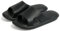 Donpapa Ciabatte Donna Uomo Pantofole da Casa Estive Nuvola Piscina Slides Spiaggia Antisudore Gomma Cuscino Doccia Sandali Interni Esterni Nero W9 EU39-40