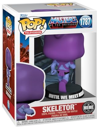 Funko POP! Meme: Masters of the Universe - Skeletor Running Away | Offizieller Fanartikel und Merch - Vinyl Sammelfigur als Regal Deko - Geschenkidee zum Geburtstag für Fans und Sammler