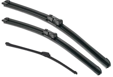 Scheibenwischer Für VW Für Tiguan Vorne Hinten Fenster 2016 2015 2014 2013 2012 2011 2010 2009 2008 2007 Set Scheibenwischerblätter Wischerblätter Vorne Hinten(Right Hand Drive)