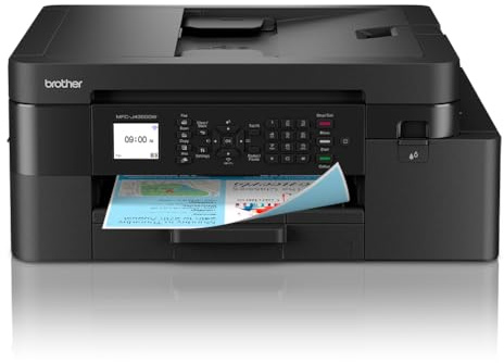 Brother MFC-J4350DW Imprimante Jet d'encre Multifonction 4-en-1 sans Fil. Eligible au Forfait EcoPro