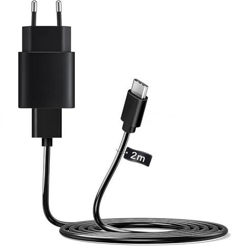 Cavo di ricarica USB C da 2 m per tablet Amazon Kindle Paperwhite 6/5 (2021,2023,2024,2025), cavo di ricarica di tipo C, caricabatterie rapido per Kids Pro, Fire 7/8/10, Fire HD 8/10 Plus, Signature
