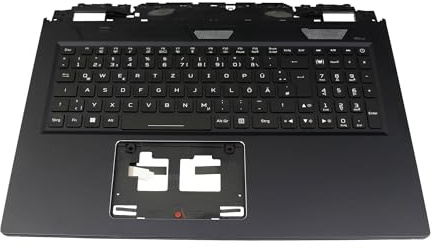 Acer 6B.QGWN2.014 Original Tastatur inkl. Topcase DE (deutsch) schwarz | mit Backlight für Predator Helios 300 (PH317-56)
