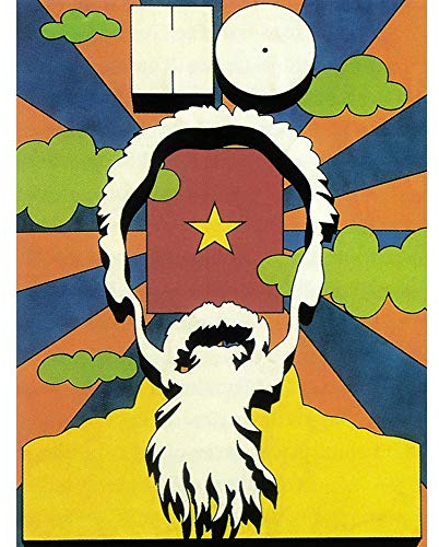 Wee Blue Coo Ho Chi Minh Vietnam War Communism Art Print Poster Wall Decor Kunstdruck Poster Wand-Dekor-12X16 Zoll