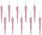 Christmas Concepts® 12cm Glitter Icicle Decorations Christmas Tree Trims (BABY PINK, 10)