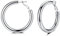 Creolen Silber 925 Groß 20mm/30mm/40mm/50mm, Creolen Huggie Ohrringe Dicke 5mm, Leichte Creolen für Damen Herren Mädchen