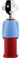 Alessi Alessandro M. AM23 LAZR - Tire-Bouchon Design, en Résine Thermoplastique et Zamak Chromé, Bleu et Rouge
