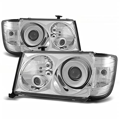 CR-Lights Für Mercedes W124 01.1985-04.1993 Scheinwerfer chrom