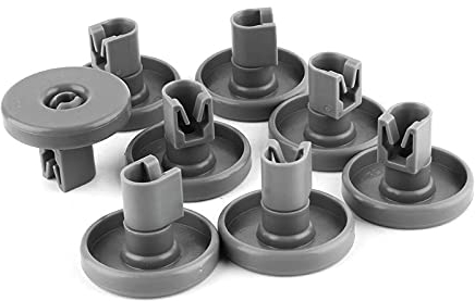MZWNQ 【Home Appliances Accessories】 8 Pcs Dishwasher Spare Rolls Parts Baskets Kits For AEG Favorit Privileg Zanussi etc 【Replaceable】
