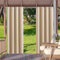 Outdoor Vorhang Wasserdicht Wetterfest Blickdicht 168X183cm Creme farben Verdunklungs Vorhänge mit Ösen Sichtschutz Sonnenschutz Outdoor Gardine für Balkon Terrasse Pergola Gartenlaube Veranda