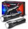 RECHOO Tactical Flashlights 2 Pack, Bright Zoomable LED Flashlights with High Lumens and 5 Modes, Waterproof Portable Small Flash Light for Emergency, Camping, and Outdoor Use - S1500