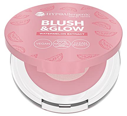 BELL BELL HYPOAllergenic Blush & Glow Face Powder, vegan und allergikergetestet, 9 g