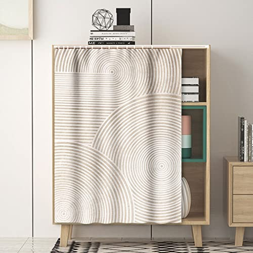 Rideaux Courts De Cuisine Pliables Anti-poussière en Tissu - Parasols De Chambre à Coucher, Porte-Chaussures, Bloc De Rideau (Taille: 40x80cm, Couleur: Style B)
