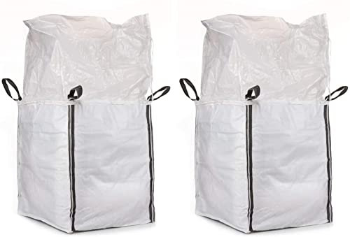 MULTISAC 253. Big Bag 50 x 50 x 50 cm laminato. FIBC 500 KG Camicia e fondo piatto. (2)