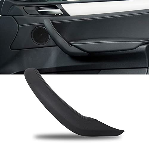 TZYSZDB Autotürgriff, F25 Türinnengriff für BMW X3 X4 F25 F26, Türgriff Fahrerseite, Türgriff Beifahrerseite (2010-2017) (Rechte Schale schwarz)