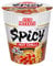 NISSIN Cup Noodles Spicy Hot Chilli Flavoured Instant Noodles, 64 g Pot (Pack of 8)