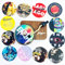 1 PCS Retro Record Player Car Air Fresheners + 16 Fragrant Slices- Set of 16 Album Cover Vent Clips, Vintage Design for Music Lovers