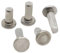 LIUCH 5-50 pezzi GB109 M2 M2.5 M3 M4 M5 M6 A2-70 304 acciaio inossidabile testa piatta tonda rivetto solido auto-tappante rivetto a bussare chiodi(M6 5pcs,6mm)