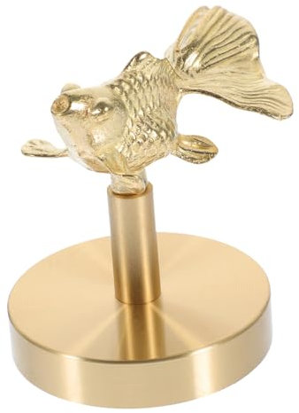 Cabilock Haken aus Messing Hutablage für die Wand wandmontierte Kleiderbügelhaken Hose wall hooks gardarobenhaken goldfische Haken zum Aufhängen von Handtüchern Wandgarderobenhaken Golden