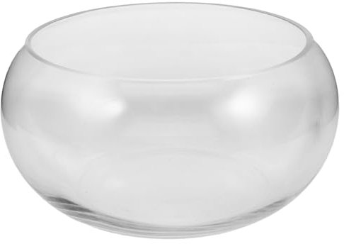 POPETPOP Pot de Fleur en Verre remplir l'abat-Jour léger décorations Vase réservoir Bol Un Terrarium Succulent Pot décoratif Aquarium pour Le Bureau Terrarium en Verre Un Verre Transparent