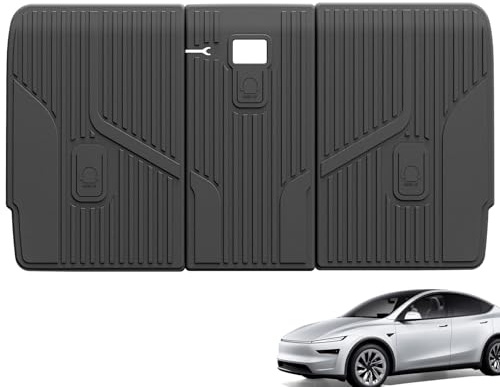 3W Rear Seat Back Cover Fit for Tesla Model Y Juniper Premium Performance 2025 2026 (Not for Standard), Thorex™ All Weather Dog Friendly Full Coverage Waterproof Rear Seat Back Protector
