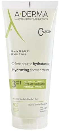 A-Derma Crema Doccia Idratante 3 in1 200 ml