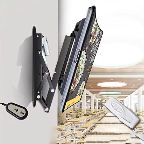DRFGNF Support TV Universel, Support TV Mobile au Sol pour écran LCD LED OLED Plasma de 32 à 100, Support TV Haut réglable en Hauteur avec Plateau et roulettes jusqu'à 80 kg (