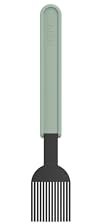 Mepal - Backpinsel Chef it - Weiche und Flexible Silikonborsten - Hitzebeständiges Silikon: bis zu 250°C - Spülmaschinengeeignet - Küchenutensilien - 22 cm - Nordic sage