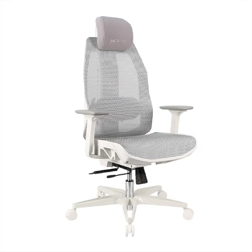 Noua Soul Sedia Gaming Ergonomica con Funzione a Dondolo | Braccioli 3D | Traspirante | Reclinabile 100°/127° | Portata 130kg | Schiuma modellata