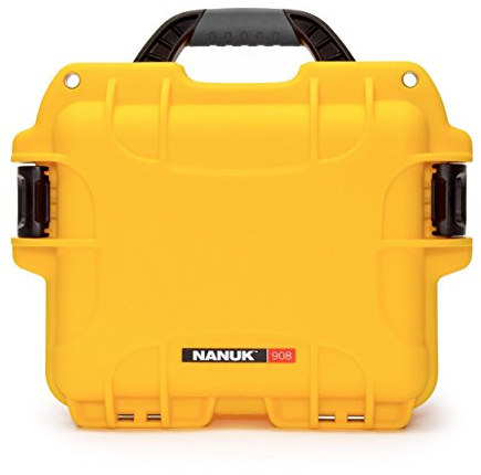 Nanuk 908 wasserdichte Hartschale, Gelb