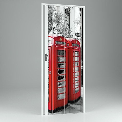 Innenraum Falttür in PVC London 89,5x214 cm mod. Vera