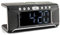 Caliber Radio wecker - Doppelter Alarm - mit FM-Radio - Dimmbarer LED-Anzeige - mit Wireless Charger - Qi-Technologie - Schwarz - 218 x 88 x 94 mm