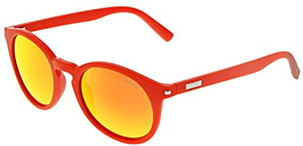SINNER Womens Patnem Sunglasses Matte CRY Orange With Matching Orange Lenses - 100% UV Protection