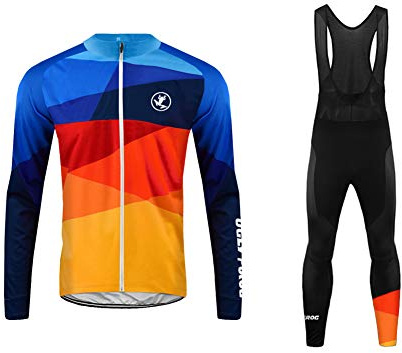UGLY FROG Winter-Radjacke gepolsterte Lange Hose MTB Fahrrad-Fleece Warm Up Windbreaker Anzug Sets