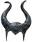 Foreveryoung9 Maleficent Horns Headband Cosplay Black, Evil Maleficent Headpiece Ornament, Woman Fancy Dress Halloween Maleficent Costumes for Adults & Kids