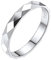 Silvora 925 Silber Damen Ringe 3mm breit für Frauen Männer Stapelbar Memoire Hochzeitsring Facetten Design Verlobungsringe Freundschaftsringe Partnerringe in Silber Ringgröße 54.4(17.25)