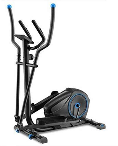 Auoeer Cross Trainer Elliptical Trainer With LCD Monitor Home Office Fitness Workout Machine Magnetic Cardio Workout 50x92x152cm