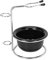 Men's Shaving Bowl Shaving Cream Foam Soap,Beard Care Cleaning Stainless Steel Shaving Bowl Stand Shaving Tool Set for Barber