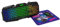 KROM Hot Wheels Edition KUSTOM-NX KUSTOMHW RGB Membrane Keyboard, 7200 DPI Optical Mouse, Soft Cloth Mouse Pad, English Layout, Black