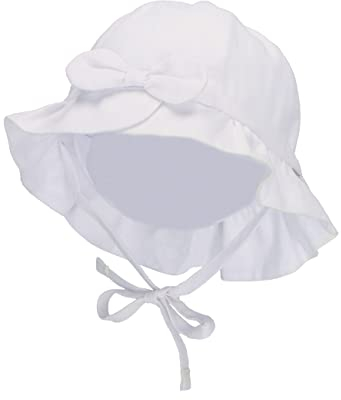 Sterntaler Unisex Kinder Leinen Kinderhut, Weiß, 41 EU