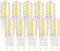 DiCUNO G9 LED Lampe kaltweiß 6000K, 3W LED Leuchtmittel, 410lm, Ersetzt 30W-40W Halogen, G9 Sockel Glühbirne flimmerfrei, Energiesparende Birne, nicht dimmbar, 10er Pack