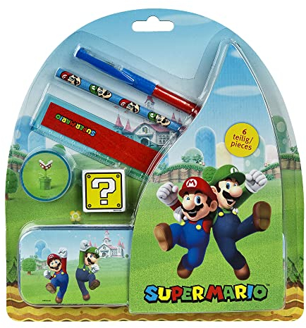 Undercover 6600000029 Super Mario Schulset, Multi-Color