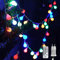 WOWDSGN Kugel Lichterkette Bunt, 10M 100 LEDs Dimmbar Partylichterkette mit Stecker für Innen und Außen, 8 Leuchtmode, Enegiesparend, ideal für Weihnachten, Hochzeit, Party, Garten