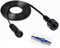 Kawaya 3m / 10ft Extension Cable 2 Pin Connector, Waterproof Extension Cord for Mains Festoon Lights Outdoor Garden String Lights, Icicle Lights, Curtain Lights, Net Lights