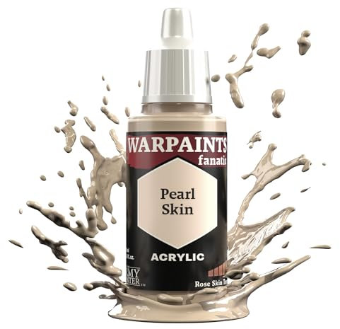The Army Painter, Warpaints Fanatic Pearl Skin Single Acrylics, Miniature Hobby Painting, Quality Paint for Miniature Wargaming
