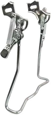 Amagogo Stand Bike Cruiser Heavy Duty Retro Design Doppel Fuß Fahrrad Hinten Kickstand Park Rack für Erwachsene