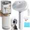 ELIVORZ Pet Care Bundle | Steam Cat Brush, Steamy Dog Cleaning Comb | Paw Cleaner For Pets, Cats & Dogs Foot Washer, soft silicone Bristles | Microfiber pet cleaning cloth For Drying